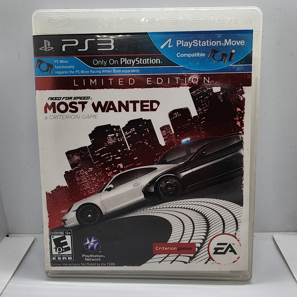 Need for Speed: Most Wanted -- Limited Edition (Sony PlayStation 3, 2012) CIB